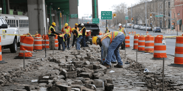 road repairing
