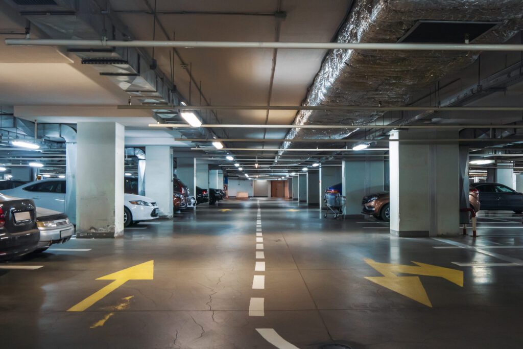 parking garage block renovation